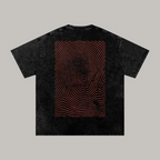 CRUXXED Fingerprint Tee Back - Oxide Red