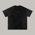 CRUXXED Fingerprint Tee Front - Oxide Red